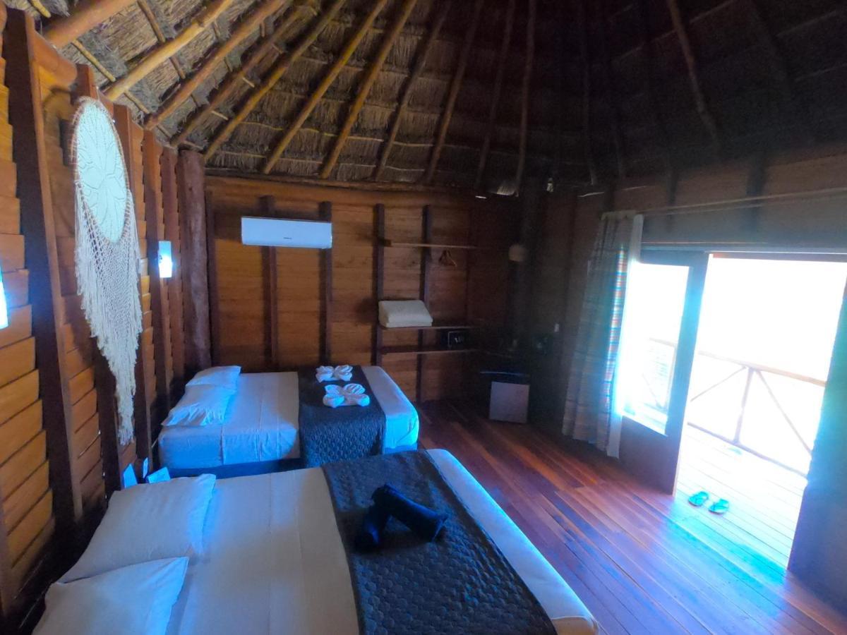 Palmeras De Mahahual Cabanas Exterior photo
