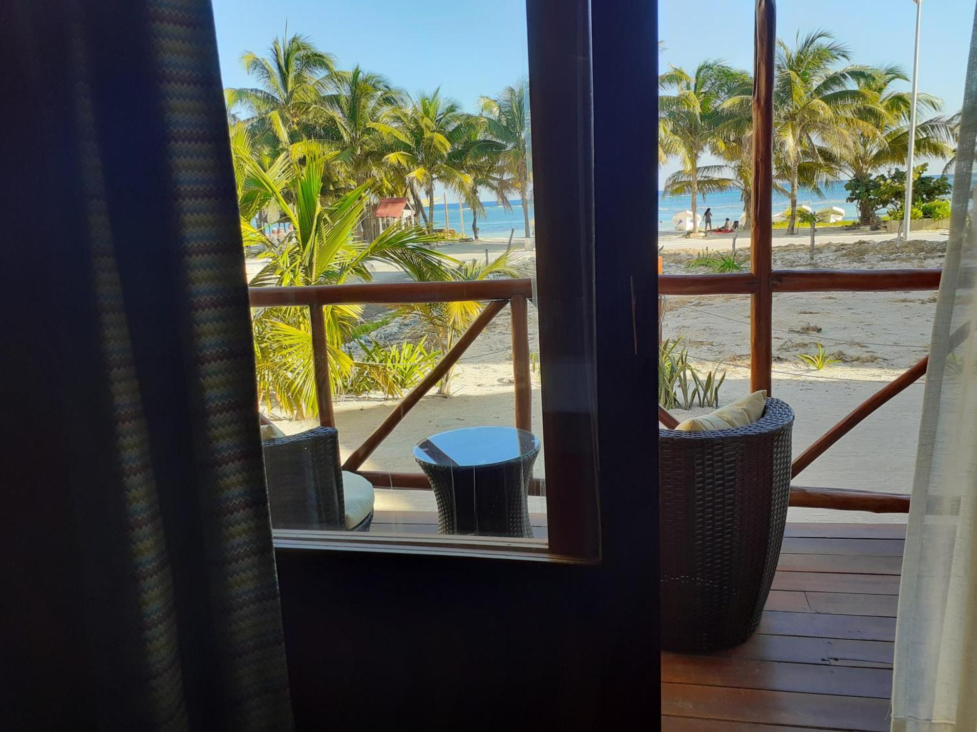 Palmeras De Mahahual Cabanas Room photo